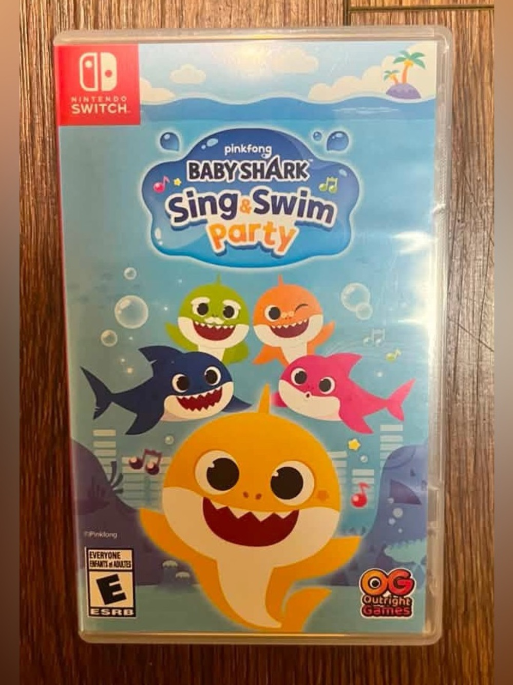 Pinkfong Baby Shark Sing & Swim Party Nintendo Switch Game - Yellow